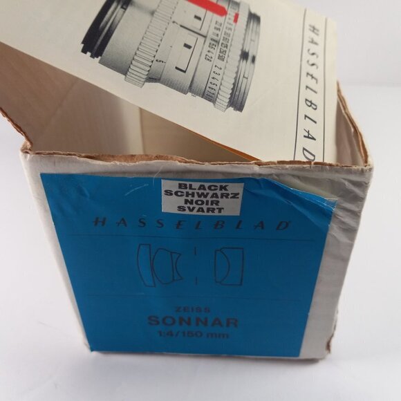 Hasselblad Zeiss Sonnar f1:4/150mm Lens Box With Inserts - (Box & Inserts Only) - Picture 4 of 10